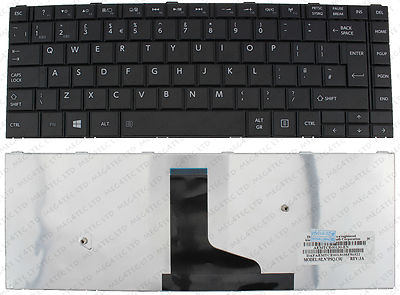 TOSHIBA SATELLITE C40-A C40D-A C45-A C45D-A TASTATUR UK LAYOUT 97.N7PSQ.C0U F207