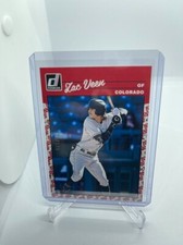 ZAC VEEN Rockies 2023 Donruss Baseball ONE HUNDRED SP 23/100 RC Rookie #254