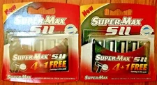 Super-Max SII Blade Platinum Coated 2 X 5 pack Cartridge Made in India