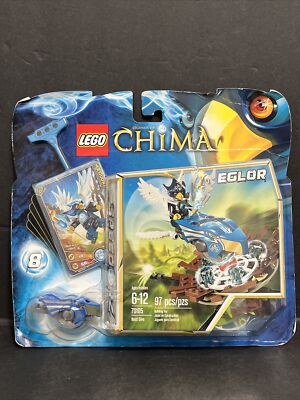 Lego 70105 Legends of Chima EGLOR Speedorz with Cards Set - Nest