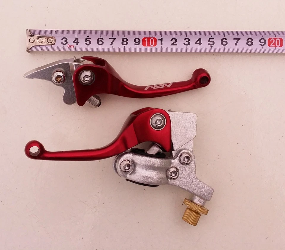 Empuñadura de palanca de embrague de freno de 7/8"" para moto de cross 50 110cc 125CC Foto 4 de 4