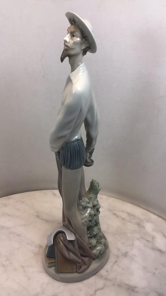 Vintage LLADRO Don Quixote Standing Figurine 4854 Missing The