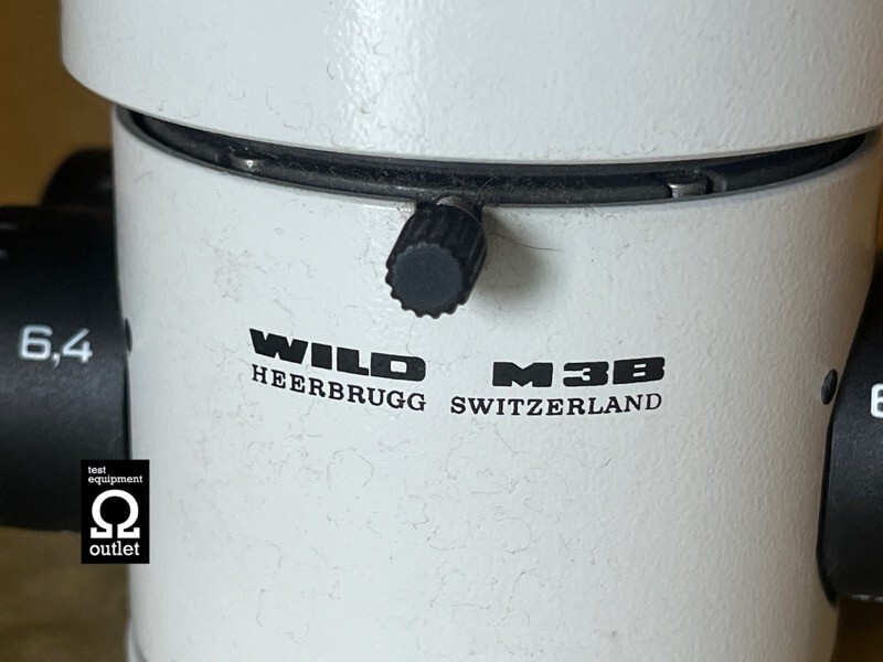 Wild Heerbrugg M3B Stereo Microscope Leica Tested