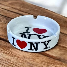 Vintage New York I Heart New York Ashtray