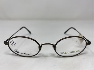 Sight For Students SFS5 BROWN 42-19-125 Metal Full Rim Eyeglasses Frame IS52