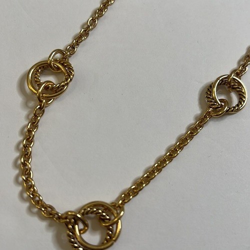 NWT! Ralph Lauren Gold Tone Necklace - Picture 3 of 7