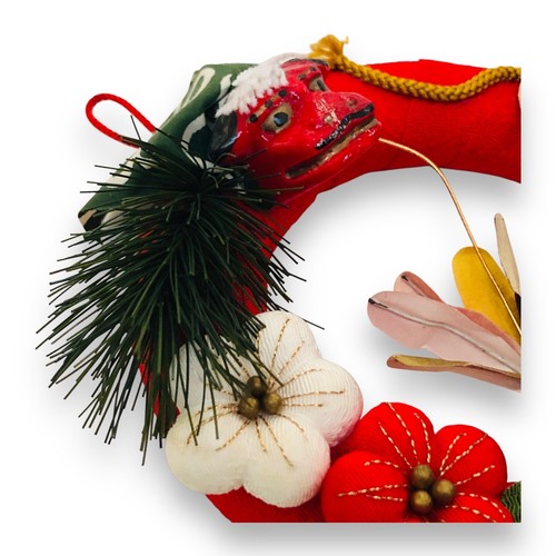 Japanese Shisa Shishimai Diorama Okinawan Talisman Doll Wall Hanging Home Decor - Picture 8 of 9