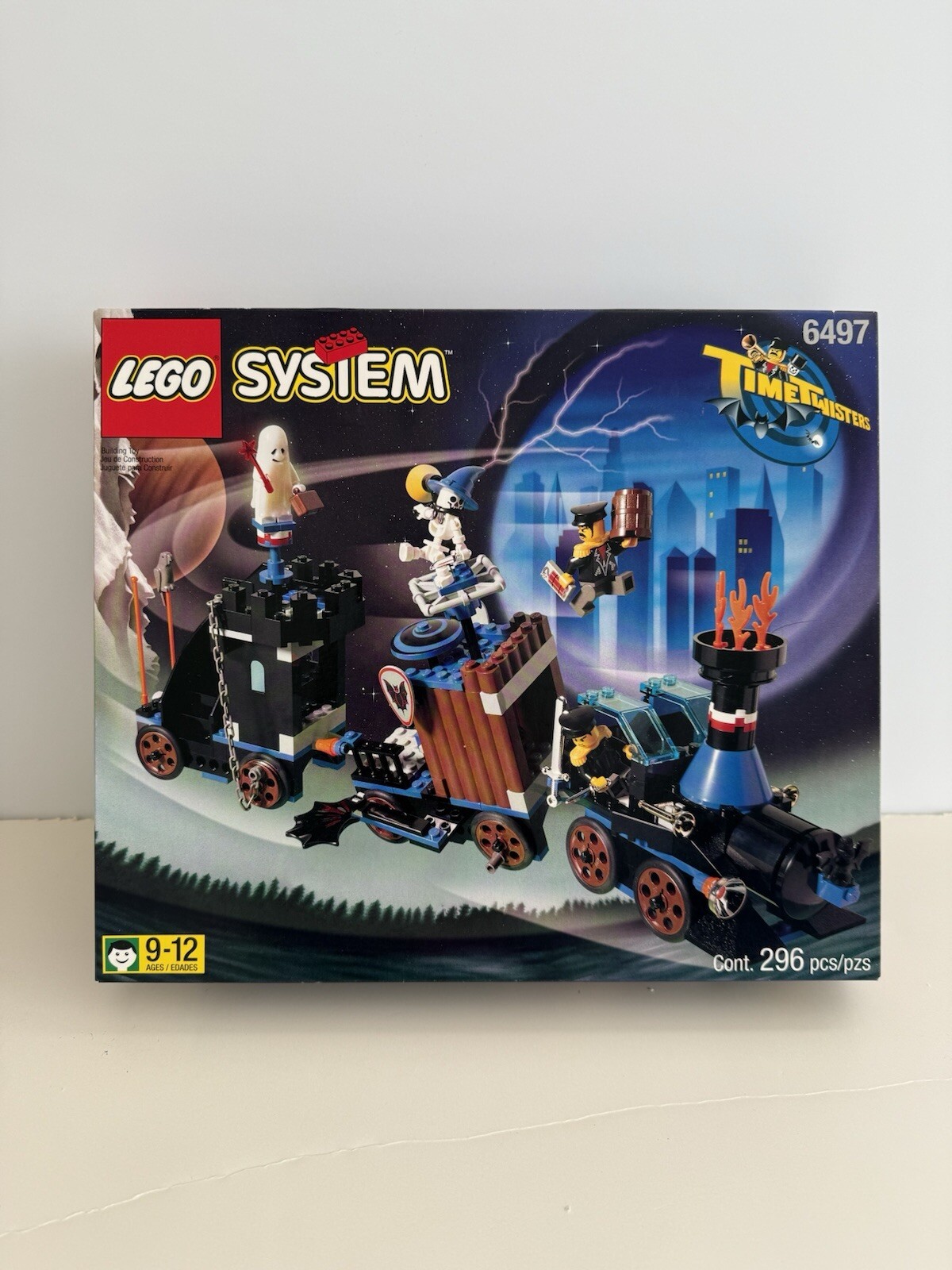 LEGO Time Twisters 6497 Twisted Time Train Complete Set with Box and Manual