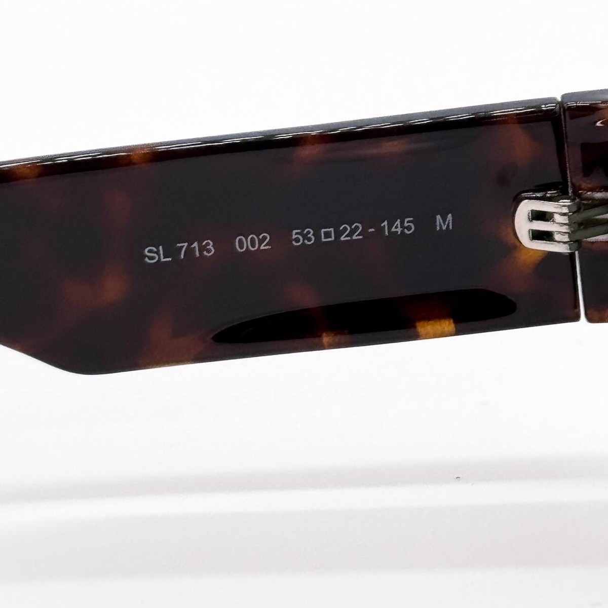NEW SAINT LAURENT SL 713 002 SQUARE HAVANA GREY WOMEN SL713  display picture 1