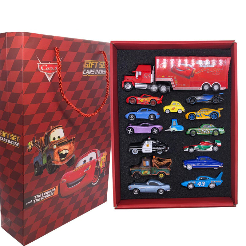 Lightning McQueen Disney Pixar Car 3 Metal 1:55 Alloy Model Kid