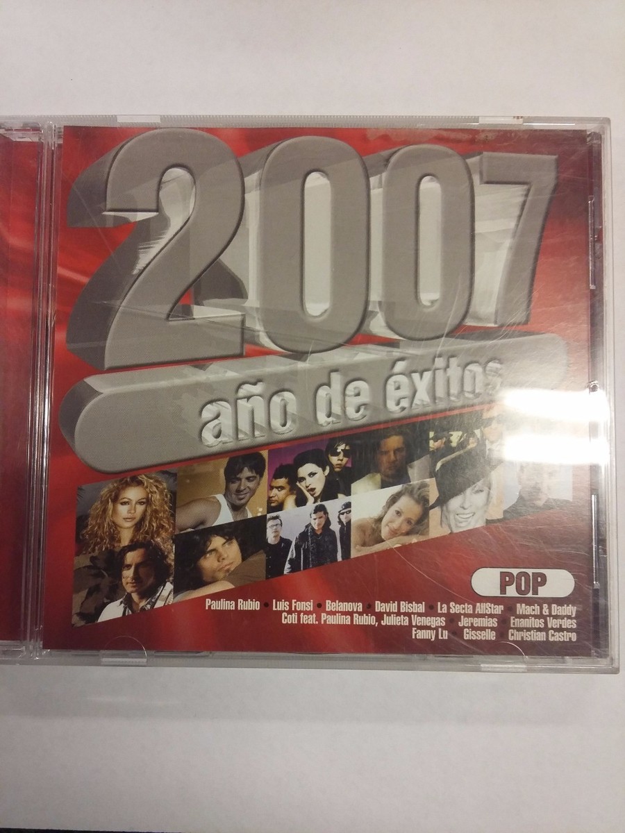 2007 Año de Éxitos Pop CD
