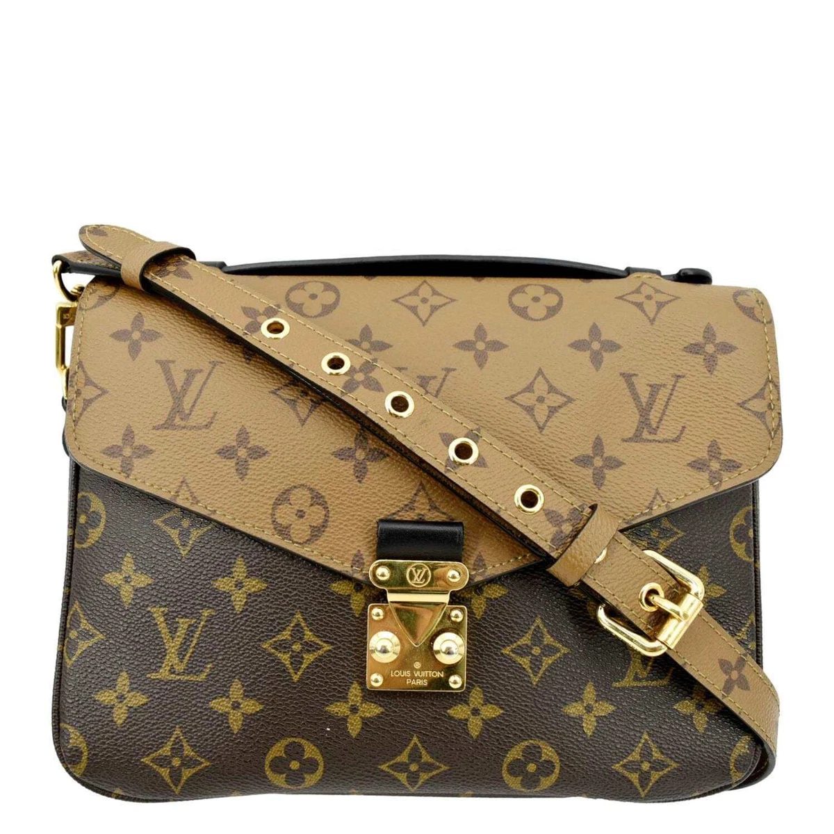 LOUIS VUITTON Metis Pochette Inversa Monogramma Tela Borsa a