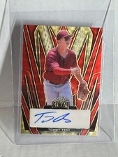 2024 Leaf Metal   Gold vinyl 1/1 Rookie RC Auto  tommy troy