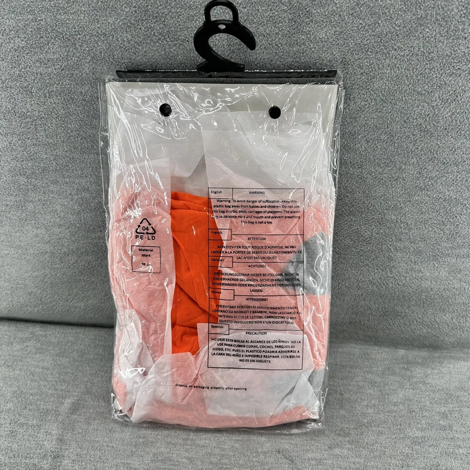 LEG AVENUE - Orange Pumpkin Jersey Dress Size M/L  Z2 - Image 2 of 4