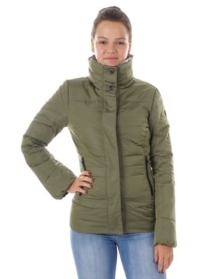 CMP Daunenjacke Funktionsjacke Kapuzenjacke grün Teflon