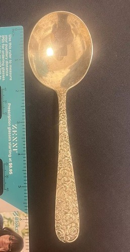 Jacobi & Jenkins Sterling Silver Large Round Spoon