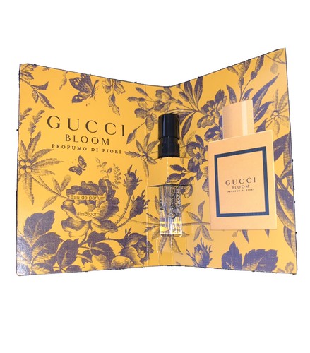 Gucci Bloom Profumo Di Fiori EDP Perfume Spray Vial Sample .05 oz / 1.5 ml  3614229461299 | eBay