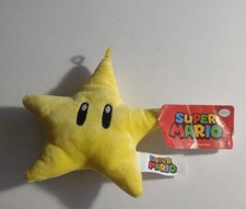Nintendo Super Mario - Super Star Soft Plush 6 Brand New.