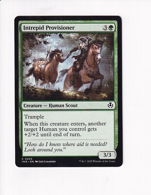 MAGIC THE GATHERING MTG INNISTRAD REMASTERED INTREPID PROVISIONER (#2)