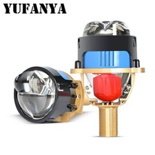 130w 1.8inch Mini Laser Bi Led Projector Lens Universal For Car Motorcycle H4 H7