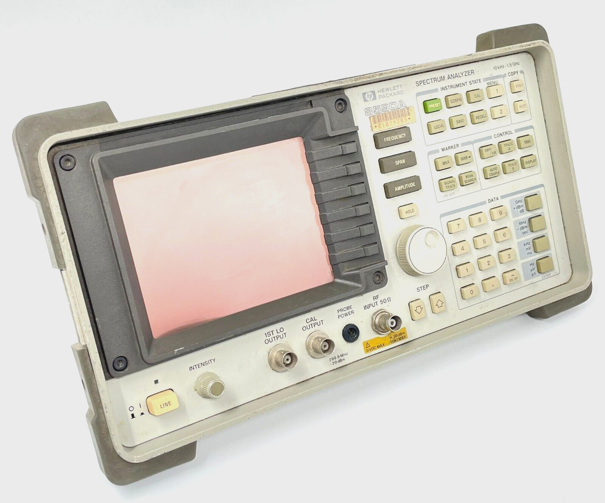 HP 8590A SPECTRUM ANALYZER 10kHz-1.5GHz Agilent （T25