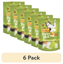 Friskies Party Mix Morning Munch Crunch Cat Treats, Bacon