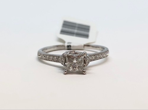 Lady's Diamond Wedding Set 29 Diamonds .77 Carat T.W. 14K White Gold (EPJ006620)