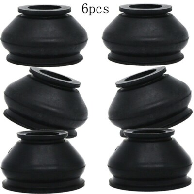 4 X Universell Passende Spurstange Spurstangenkopf Gummi Manschette Schwarz