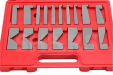 0.25 to 45 Degree 17 PCS Precision Angle Block Set Hardened Steel #[