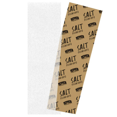 Pepper Skateboard Griptape Salt Clear Grip Tape Sheet 10.5'' x 33.5''