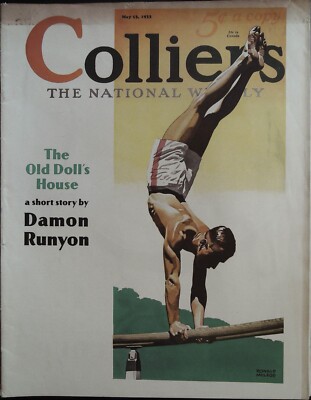 Collier's Magazine May 13, 1933 Ronald McLeod Cover, Damon Runyon! | eBay