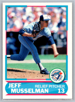 # 30 Jeff Musselman Toronto Blue Jays 1988 Score Young Superstars Series II
