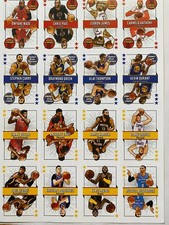 Sports Illustrated for Kids,uncut sheet, LeBronJames, Durant, Curry, Wade + more