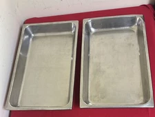 (2)  Full Pan 2in 21x 13 S/S with cover
