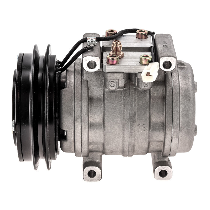 A/C Compressor 10P13C for Dodge Colt / Mitsubishi Mirage / Toyota Corolla,... QR - Picture 2 of 11