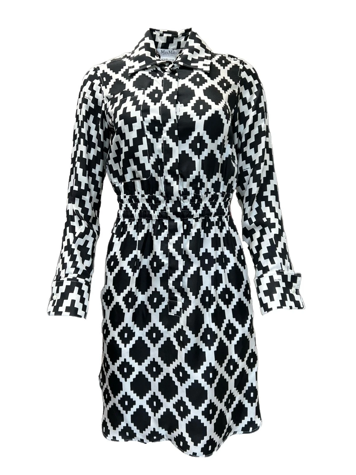 Vestidos femininos deslocamento de Seda Casual