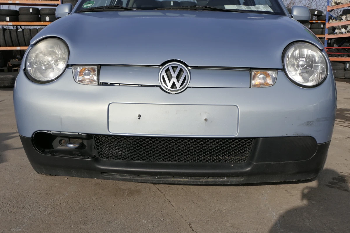VW Lupo Stoßstange vorne Frontstoßstange Stoßfänger grau silber 3L 