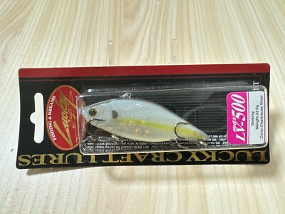 LUCKY CRAFT LV-MAX 500 Vibration ''Chartreuse Shad'' NEU Angelköder #EC26