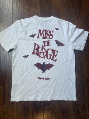 Trippie Redd Shirt Men XL White Trip At Knight Miss The Rage Graphic Tee Hip Hop