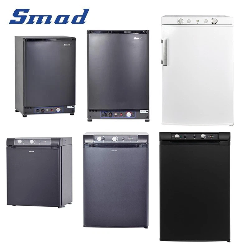 SMAD Propane Fridge Gas Refrigerator Car 12V/110V/LPG Motorhome Campervan RV Fridge
