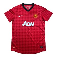 Manchester United Jersey Home football shirt 2012 - 2013 Red Nike Men’s Medium