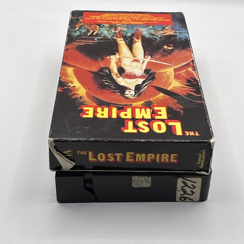 The Lost Empire 1983 Lightning Video VHS VERY RARE B27 - Image 3 of 4