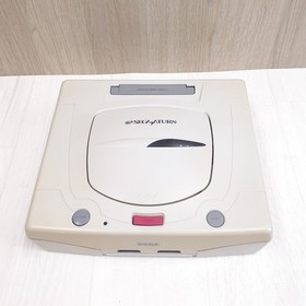 SEGA SATURN CONSOLE JAPAN WHITE Bundle with 2 Controllers & 3 Games V. Fighter