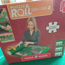 Jumbo Mates Puzzle & Roll Jigroll for Puzzles up to 1500 Pieces Storage Mat