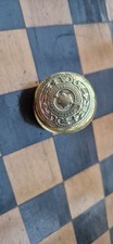 ANTIQUE INTRICATE DESIGNED BRASS/GOLD PLATED SOVEREIGN CASE.
