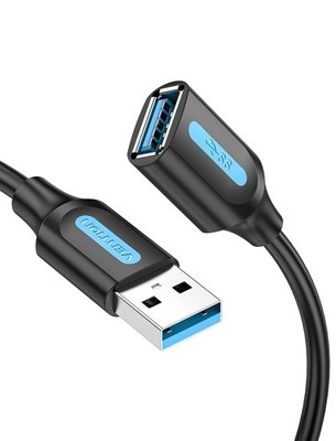 VENTION USB 3.0 Extension Cable 5 Gbps 0.5 m, USB 3.0 A Male to A Female, USB