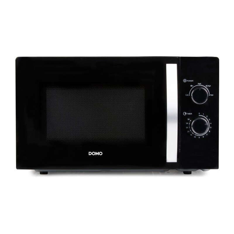 Micro-ondes DOMO DO23001 noir de 30L et 900W pour la cuisine