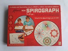 Vintage 1967 OG Kenner Spirograph Drawing Set Complete w/Box Baseboard  Booklet