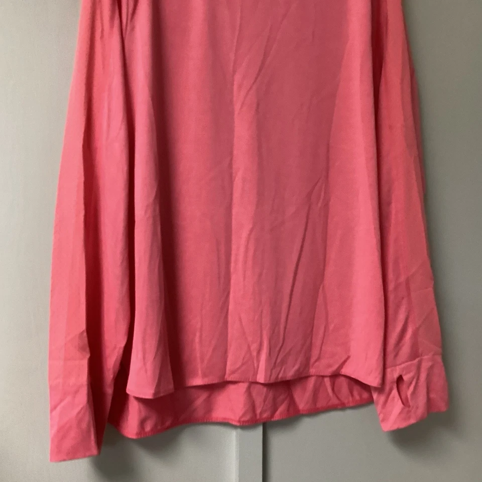 Camiseta deportiva de manga larga Avia para mujer talla XXL (22) coral cuello redondo absorbente Foto 2 de 4