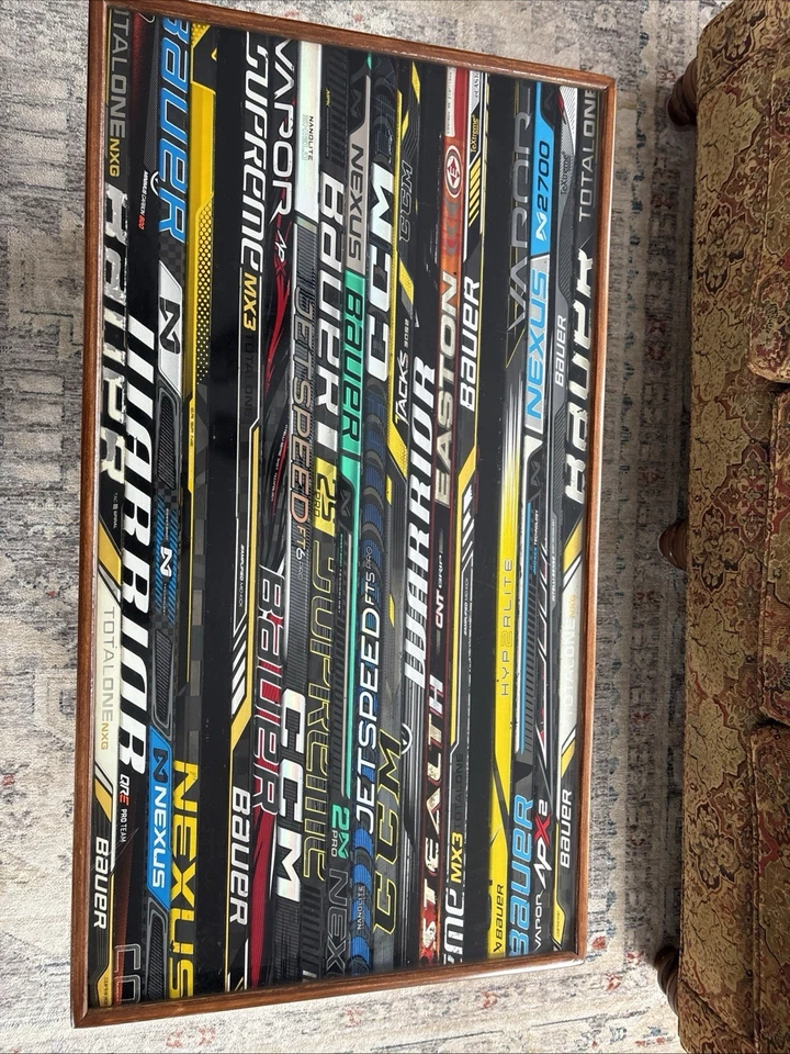 Mesa de centro de pino/epoxi (CT422) Foto 4 de 4